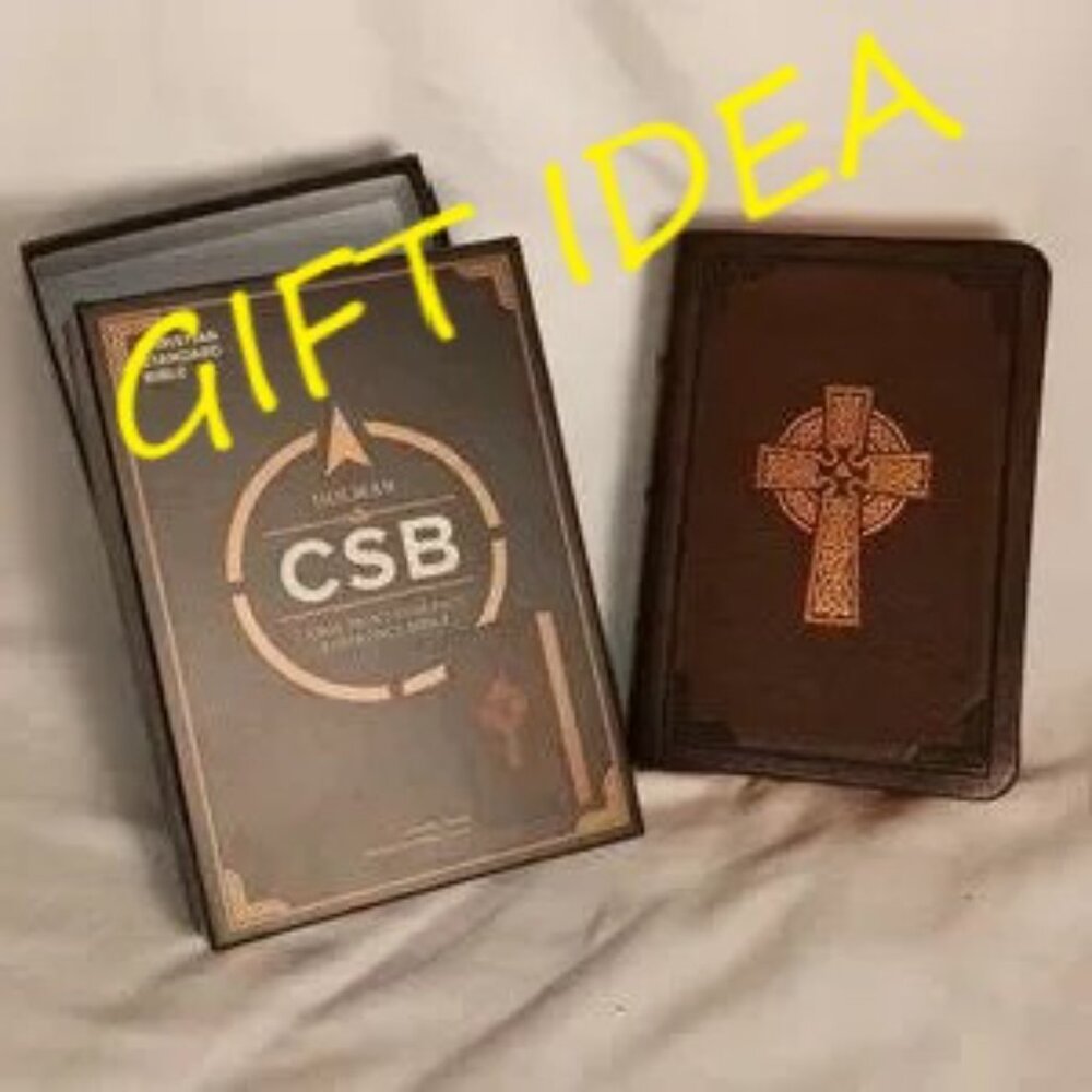 BIBLE- Brand New CSB Compact Reference Bible In Original Box
